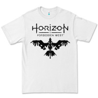 White HORIZON FORBIDDEN WEST Premium Tee - linhVisuals