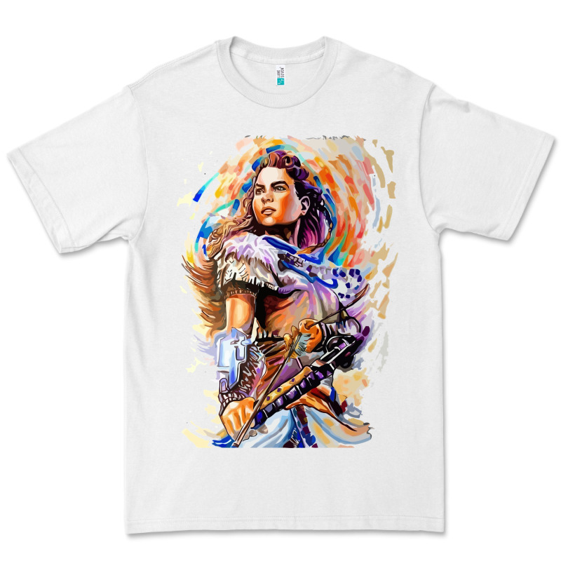 Aloy - Horizon Forbidden West Premium Tee by linhVisuals | Teevron