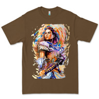 Cacao ALOY - HORIZON FORBIDDEN WEST Premium Tee - linhVisuals
