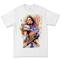 White ALOY - HORIZON FORBIDDEN WEST Premium Tee - linhVisuals