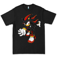 Black Shadow The Hedgehog Premium Tee - linhVisuals