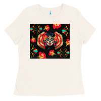 Bone sugar skull tumbler Ladies Tee - BundleAndBundleShop