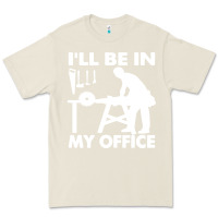 Bone i'll be in my office carpenter woodworking Premium Tee - linhVisuals
