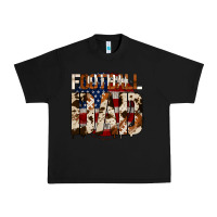 Black american football dad Urban Heavy Tee - Jasminsmagicworld