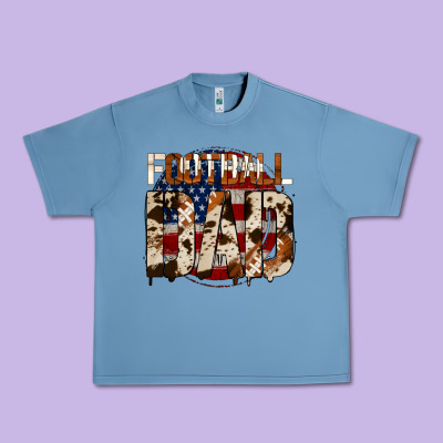 American Football Dad Urban Heavy Tee Designed By Jasminsmagicworld