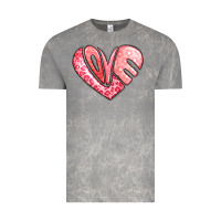 Cloud Rock heart shaped love valentine's day Vintage Tee - LillyAllenDesigns