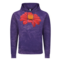 Cloud Purple del sol sunflower Vintage Hoodie - LillyAllenDesigns