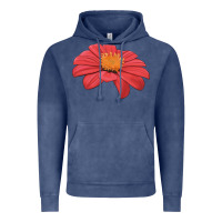 Vintage Denim del sol sunflower Vintage Hoodie - LillyAllenDesigns