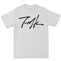 Dove Grey Kendrick lamar sign black Premium Tee - linhVisuals