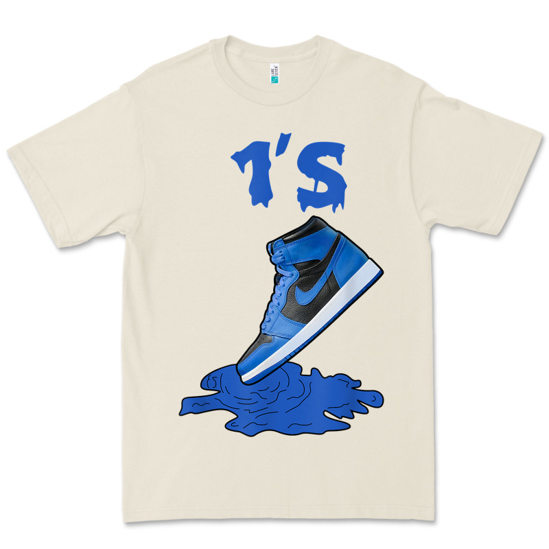 1 Retro High Og Dark Marina Blue Tee Shoes Dripping Got Em T Shirt Premium Tee by linhVisuals | Teevron
