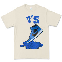 Bone 1 retro high og dark marina blue tee shoes dripping got em t shirt Premium Tee - linhVisuals