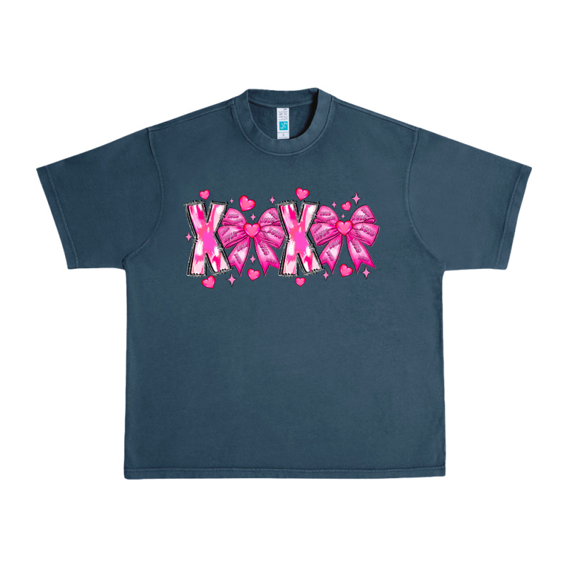Xoxo Valentines Urban Heavy Tee by CowhideDigitalArt | Teevron