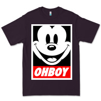 Plum ohboy Premium Tee - linhVisuals
