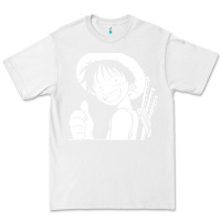 White luffy one piece Premium Tee - linhVisuals