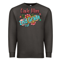 Smoke little miss second grade Premium Sweatshirt - Jasminsmagicworld