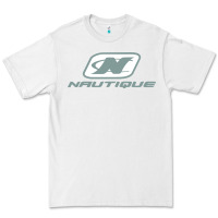 White Nautique Boats Premium Tee - linhVisuals