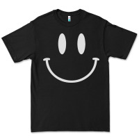 Black smily Premium Tee - linhVisuals