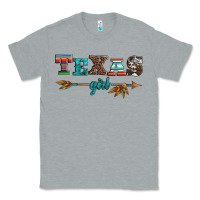 Heather Grey texas girl serape turquoise leopard cowhide arrow Classic Tee - Artiststas