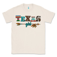 Natural texas girl serape turquoise leopard cowhide arrow Classic Tee - Artiststas