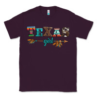 Plum texas girl serape turquoise leopard cowhide arrow Classic Tee - Artiststas