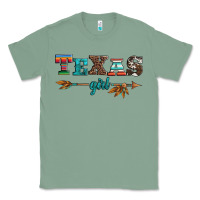 Sage texas girl serape turquoise leopard cowhide arrow Classic Tee - Artiststas