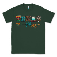 Sports Green texas girl serape turquoise leopard cowhide arrow Classic Tee - Artiststas
