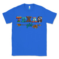 True Royal texas girl serape turquoise leopard cowhide arrow Classic Tee - Artiststas