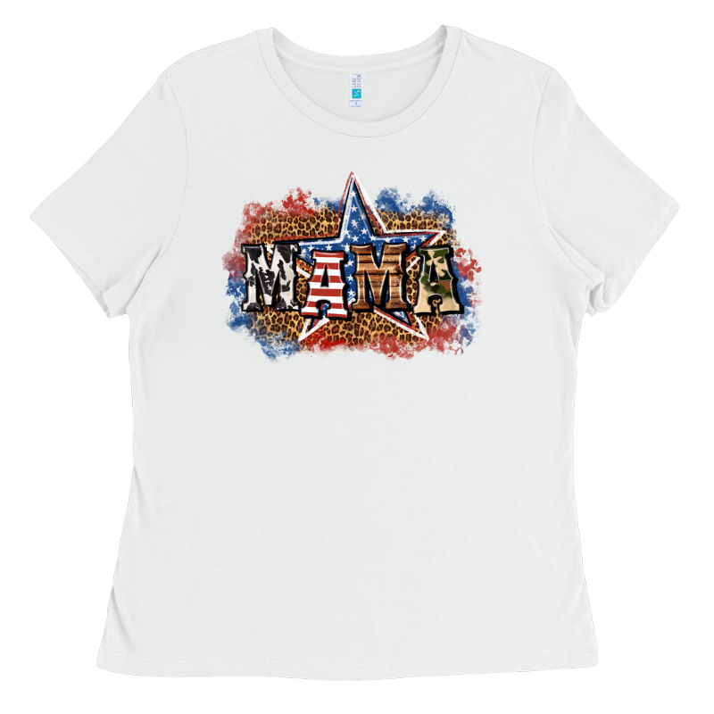 Patriotic Mama Ladies Tee by BundleAndBundleShop | Teevron