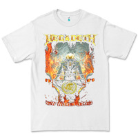 White Megadeath World Order Premium Tee - linhVisuals