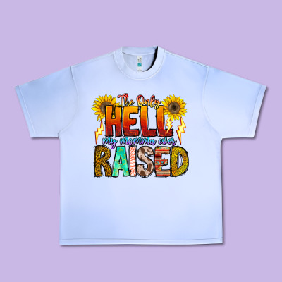 The Only Hell My Momma Ever Urban Heavy Tee Designed By Cowhidedigitalart