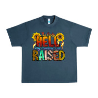 Midnight Navy The Only Hell My Momma Ever Urban Heavy Tee - CowhideDigitalArt