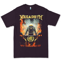 Plum Megadeath World Order Premium Tee - linhVisuals