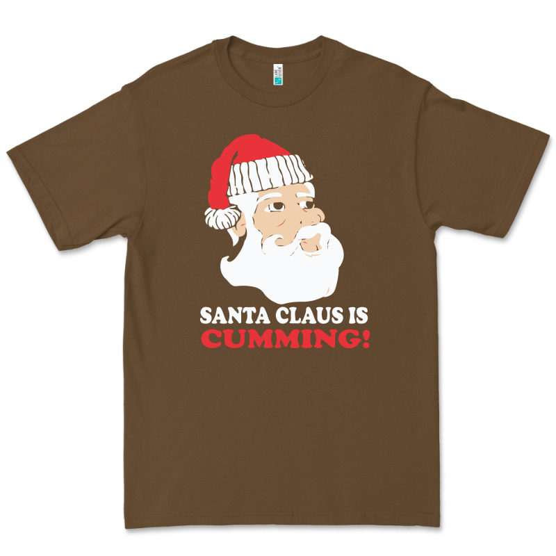 Santa Claus Is Cumming Dirty Humor Premium Tee by linhVisuals | Teevron
