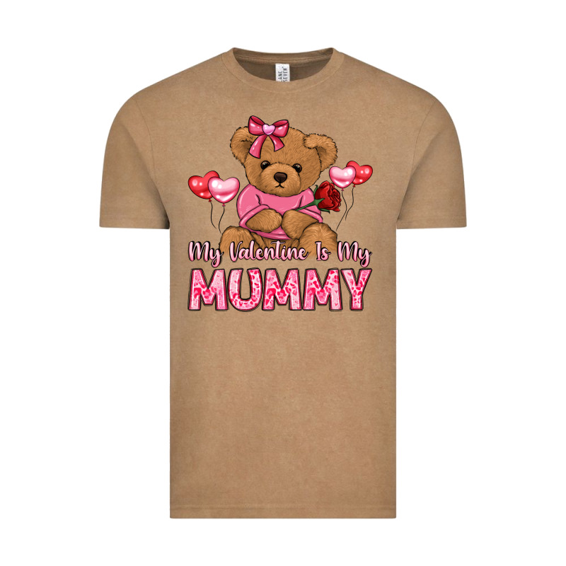 My Valentine Is My Mummy Vintage Tee by LillyAllenDesigns | Teevron