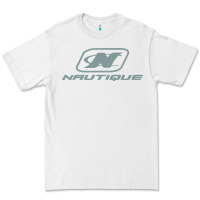 White Nautique Boats Premium Tee - linhVisuals