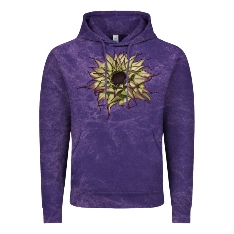 Sun   Fill Purple Sunflower Vintage Hoodie by LillyAllenDesigns | Teevron