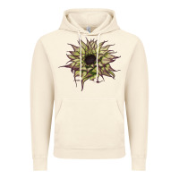 Vintage Artic sun   fill purple sunflower Vintage Hoodie - LillyAllenDesigns
