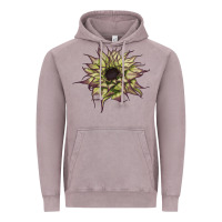 Vintage Zinc sun   fill purple sunflower Vintage Hoodie - LillyAllenDesigns