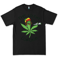 Black Funny Weed Leaf Premium Tee - linhVisuals