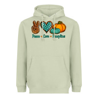 Matcha peace love pumpkins Heavyweight Hoodie - Jasminsmagicworld