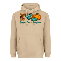 Mushroom peace love pumpkins Heavyweight Hoodie - Jasminsmagicworld