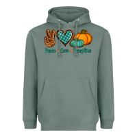 Sage peace love pumpkins Heavyweight Hoodie - Jasminsmagicworld