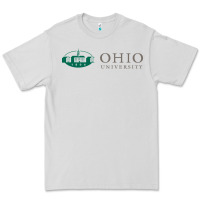 Dove Grey The ohio university Premium Tee - linhVisuals