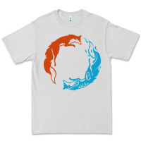 Dove Grey spirit of the north Premium Tee - linhVisuals