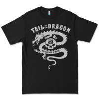 Black tail of the dragon Premium Tee - linhVisuals