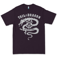 Plum tail of the dragon Premium Tee - linhVisuals
