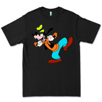 Black goofy Premium Tee - linhVisuals