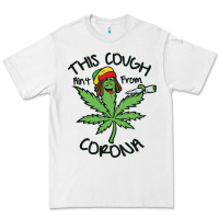 White Funny Weed Leaf Premium Tee - linhVisuals