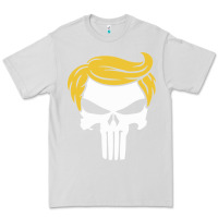 Dove Grey trump skull Premium Tee - linhVisuals