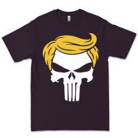 Plum trump skull Premium Tee - linhVisuals